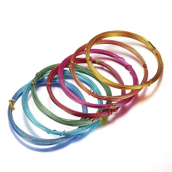 PandaHall Round Aluminum Wire, Bendable Metal Craft Wire, for DIY Arts and Craft Projects, Mixed Color, 15 Gauge, 1.5mm, 5m/roll(16.4..., Multicolor
PandaHall Round Aluminum Wire, Bendable Metal Craft Wire, for DIY Arts and Craft Projects, Mixed Color, 15 Gauge, 1.5mm, 5m/roll(16.4..., Multicolor