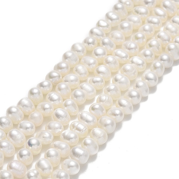 PandaHall Natural Cultured Freshwater Pearl Beads Strands, Potato, Beige, 4.5~5.2x6~6.5x5~5.5mm, Hole: 0.7mm, about 68~70pcs/strand..., Yellow
PandaHall Natural Cultured Freshwater Pearl Beads Strands, Potato, Beige, 4.5~5.2x6~6.5x5~5.5mm, Hole: 0.7mm, about 68~70pcs/strand..., Yellow
