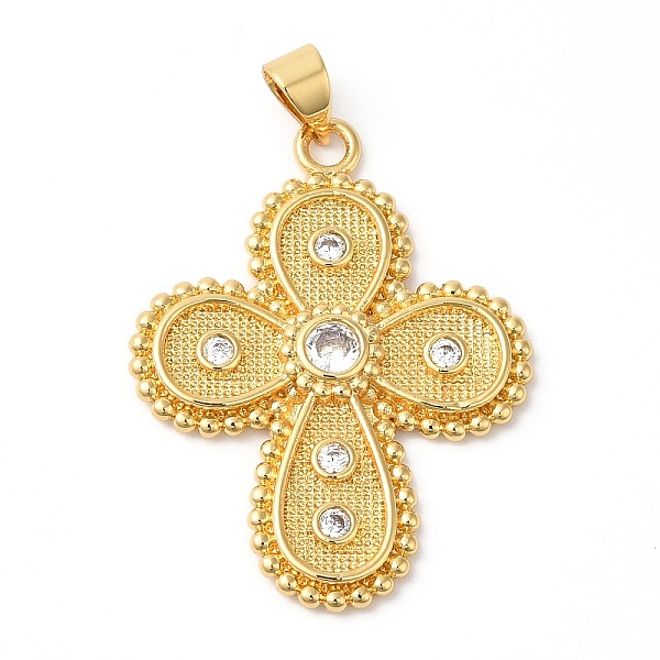 PandaHall Rack Plating Brass Micro Pave Cubic Zirconia Pendants, Long-Lasting Plated, Lead Free & Cadmium Free, Cross, Real 18K Gold Plated..., Clear
PandaHall Rack Plating Brass Micro Pave Cubic Zirconia Pendants, Long-Lasting Plated, Lead Free & Cadmium Free, Cross, Real 18K Gold Plated..., Clear