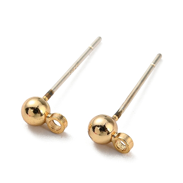 PandaHall Brass Stud Earring Findings, with 925 Silver Pin, Long-Lasting Plated, Cadmium Free & Lead Free, Real 14K Gold Plated, 5x3mm, Hole...
PandaHall Brass Stud Earring Findings, with 925 Silver Pin, Long-Lasting Plated, Cadmium Free & Lead Free, Real 14K Gold Plated, 5x3mm, Hole...