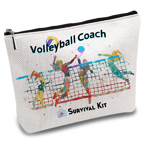 PandaHall Nurse Theme Polycotton Custom Canvas Stroage Bags, Metal Zipper Pouches, Rectangle, Volleyball, 18x25cm Polycotton Volleyball
PandaHall Nurse Theme Polycotton Custom Canvas Stroage Bags, Metal Zipper Pouches, Rectangle, Volleyball, 18x25cm Polycotton Volleyball