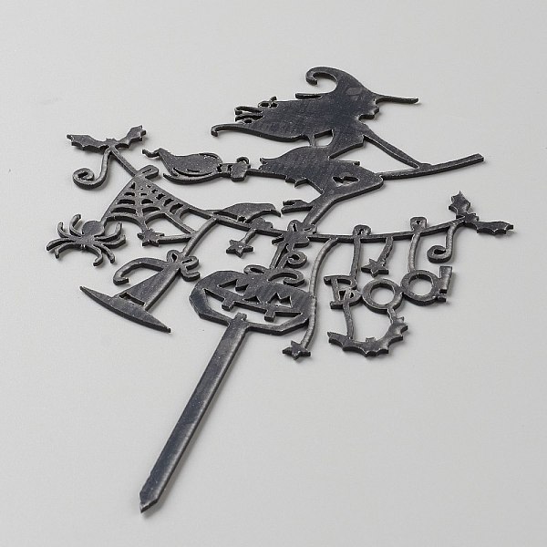 PandaHall Acrylic Witch Cake Insert Card Decoration, for Halloween Cake Decoration, Black, 160x105x1mm Acrylic Others Black
PandaHall Acrylic Witch Cake Insert Card Decoration, for Halloween Cake Decoration, Black, 160x105x1mm Acrylic Others Black