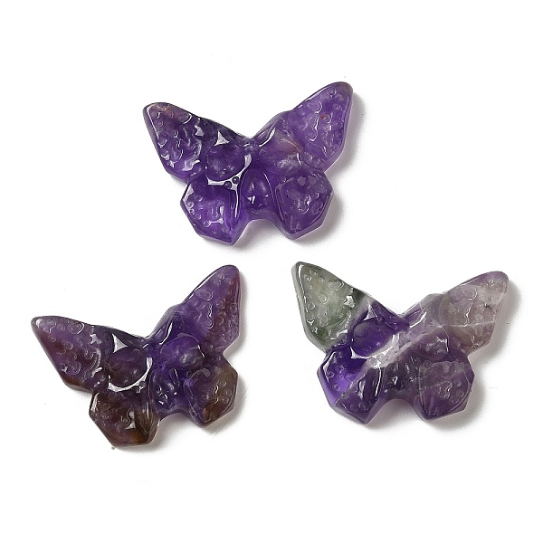 PandaHall Natural Amethyst Pendants, Butterfly Charms with Engraved Skull, 25.5~26x37x7~9mm, Hole: 1.5~1.6mm Amethyst Butterfly
PandaHall Natural Amethyst Pendants, Butterfly Charms with Engraved Skull, 25.5~26x37x7~9mm, Hole: 1.5~1.6mm Amethyst Butterfly