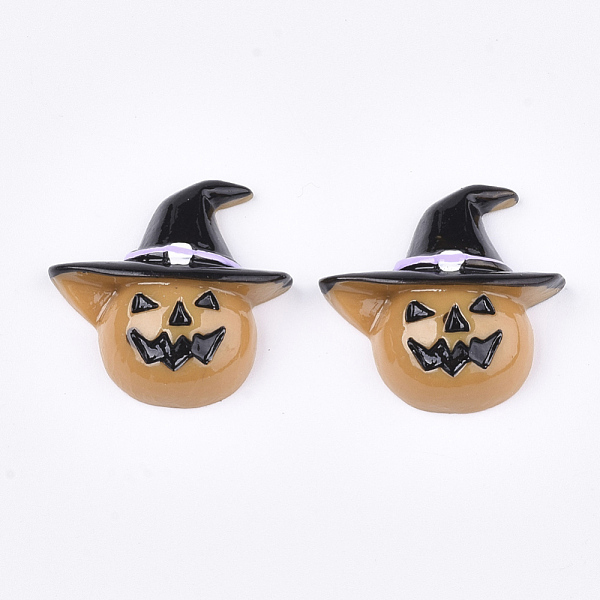 PandaHall Resin Cabochons, Halloween Pumpkin Jack-O'-Lantern Lamp, Sandy Brown, 26x27x8mm Resin Pumpkin Brown
PandaHall Resin Cabochons, Halloween Pumpkin Jack-O'-Lantern Lamp, Sandy Brown, 26x27x8mm Resin Pumpkin Brown