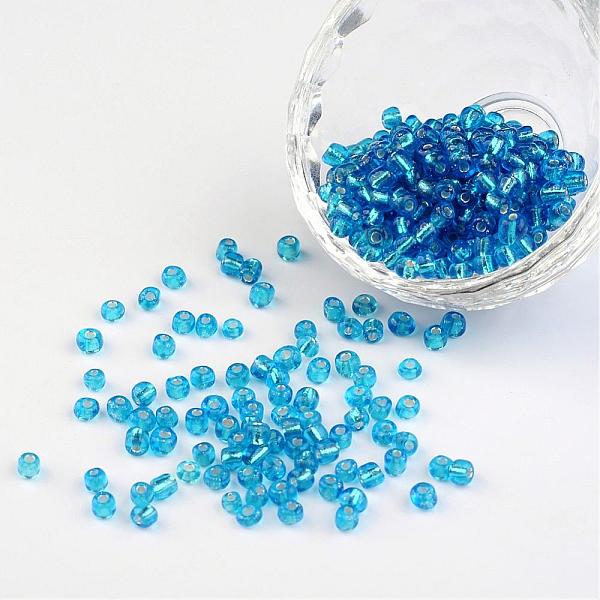 PandaHall 6/0 Round Silver Lined Round Hole Glass Seed Beads, Steel Blue, 4mm, Hole: 1.5mm, about 496pcs/50g Glass Blue
PandaHall 6/0 Round Silver Lined Round Hole Glass Seed Beads, Steel Blue, 4mm, Hole: 1.5mm, about 496pcs/50g Glass Blue