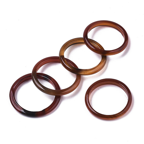 PandaHall Natural White Chalcedony Linking Rings, Dyed, Ring, Saddle Brown, 22~24x2~3mm, Inner Diameter: 17~18mm Chalcedony Ring Brown
PandaHall Natural White Chalcedony Linking Rings, Dyed, Ring, Saddle Brown, 22~24x2~3mm, Inner Diameter: 17~18mm Chalcedony Ring Brown