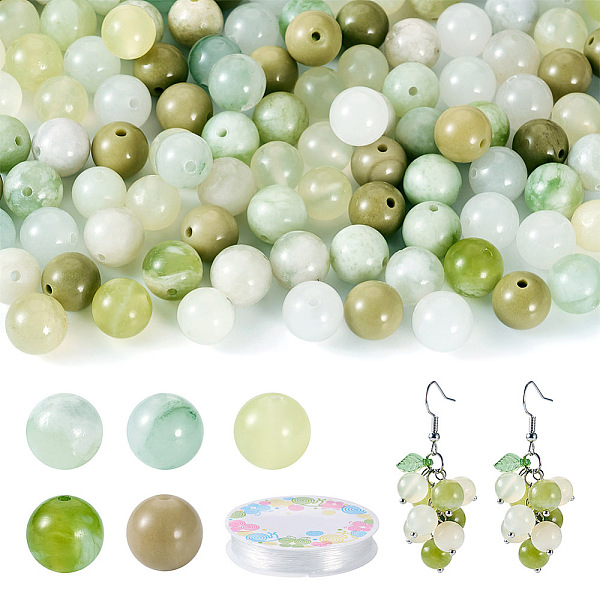 PandaHall DIY Stretch Bracelet Making Kit, Including Natural Sinkiang Jade & Alashan Agate & Jade & New Jade Beads, Elastic Thread, Beads..., Multicolor
PandaHall DIY Stretch Bracelet Making Kit, Including Natural Sinkiang Jade & Alashan Agate & Jade & New Jade Beads, Elastic Thread, Beads..., Multicolor
