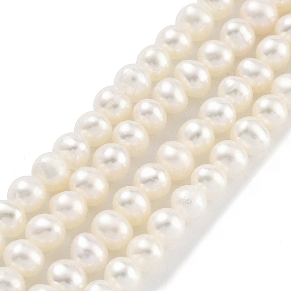 PandaHall Natural Cultured Freshwater Pearl Beads Strands, Potato, Floral White, 3.5~4mm, Hole: 0.5mm, about 45~59pcs/strand, 6.89~7.68 inch...
PandaHall Natural Cultured Freshwater Pearl Beads Strands, Potato, Floral White, 3.5~4mm, Hole: 0.5mm, about 45~59pcs/strand, 6.89~7.68 inch...