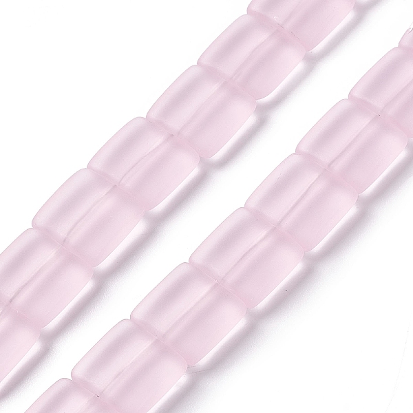 PandaHall Transparent Frosted Glass Beads Strands, Square, Lavender Blush, 12x12x4.5mm, Hole: 1mm, about 50pcs/strand, 23.23''~24.02''...
PandaHall Transparent Frosted Glass Beads Strands, Square, Lavender Blush, 12x12x4.5mm, Hole: 1mm, about 50pcs/strand, 23.23''~24.02''...