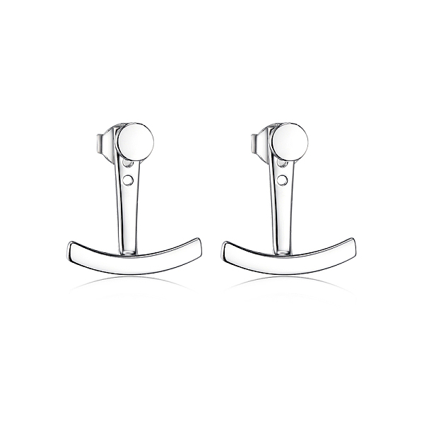 PandaHall S925 Sterling Silver Smiling Stud Earrings for Women, Fashionable and Minimalist Design Sterling Silver
PandaHall S925 Sterling Silver Smiling Stud Earrings for Women, Fashionable and Minimalist Design Sterling Silver