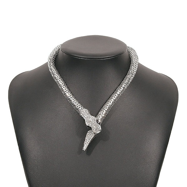 PandaHall Alloy Popcorn Chain Necklaces, Crystal Rhinestone Magnetic Snake Necklace, Platinum, 22.05 inch(56cm) Rhinestone Snake
PandaHall Alloy Popcorn Chain Necklaces, Crystal Rhinestone Magnetic Snake Necklace, Platinum, 22.05 inch(56cm) Rhinestone Snake