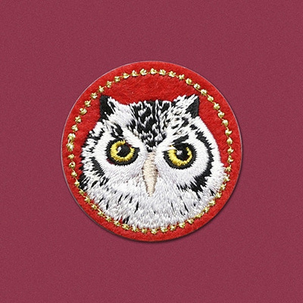 PandaHall Flat Round with Owl Computerized Embroidery Cloth Iron on/Sew on Patches, Costume Accessories, Appliques, Crimson, 42mm Cloth Flat..., Pink
PandaHall Flat Round with Owl Computerized Embroidery Cloth Iron on/Sew on Patches, Costume Accessories, Appliques, Crimson, 42mm Cloth Flat..., Pink
