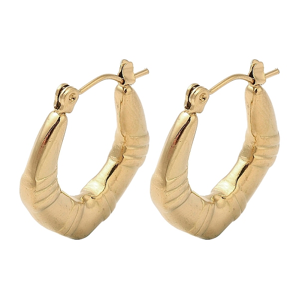 PandaHall Rhombus 201 Stainless Steel Half Hoop Earrings for Women, with 304 Stainless Steel Pin, Golden, 23x3.5mm 201 Stainless Steel...
PandaHall Rhombus 201 Stainless Steel Half Hoop Earrings for Women, with 304 Stainless Steel Pin, Golden, 23x3.5mm 201 Stainless Steel...