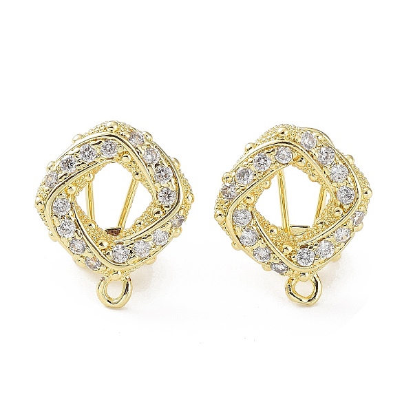 PandaHall Hollow Rhombus Brass Micro Pave Cubic Zirconia Stud Earrings Finding, with Horizontal Loops, Cadmium Free & Lead Free, Real 18K..., Clear
PandaHall Hollow Rhombus Brass Micro Pave Cubic Zirconia Stud Earrings Finding, with Horizontal Loops, Cadmium Free & Lead Free, Real 18K..., Clear
