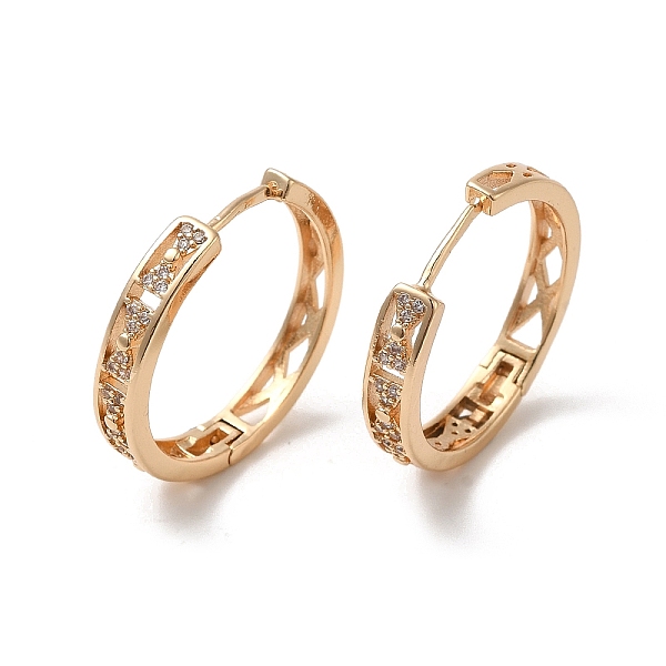 PandaHall Brass Micro Pave Cubic Zirconia Hoop Earrings, Hollow Bowknot, Light Gold, 25x4mm Brass Bowknot Clear
PandaHall Brass Micro Pave Cubic Zirconia Hoop Earrings, Hollow Bowknot, Light Gold, 25x4mm Brass Bowknot Clear