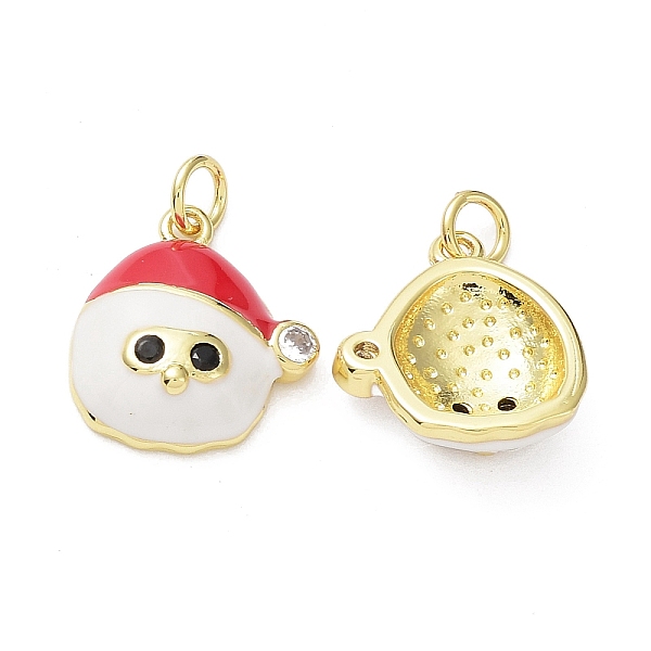 PandaHall Brass with Cubic Zirconia Enamel Pendants, Cadmium Free & Lead Free, Rack Plating, Christmas Theme, Santa Claus, Real 18K Gold..., Black
PandaHall Brass with Cubic Zirconia Enamel Pendants, Cadmium Free & Lead Free, Rack Plating, Christmas Theme, Santa Claus, Real 18K Gold..., Black