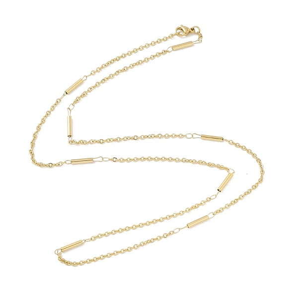 PandaHall Vacuum Plating 304 Stainless Steel Column Link Chains Necklace for Women, Golden, 20.35 inch(51.7cm) 304 Stainless Steel
PandaHall Vacuum Plating 304 Stainless Steel Column Link Chains Necklace for Women, Golden, 20.35 inch(51.7cm) 304 Stainless Steel