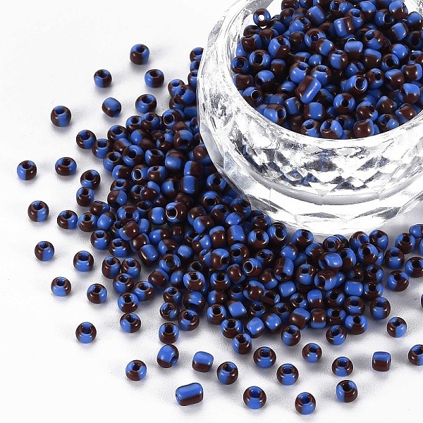 PandaHall 8/0 Glass Seed Beads, Opaque Colours Seep, Dodger Blue, 3mm, hole:1mm Glass Blue
PandaHall 8/0 Glass Seed Beads, Opaque Colours Seep, Dodger Blue, 3mm, hole:1mm Glass Blue