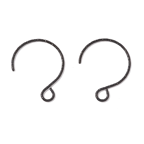 PandaHall Ion Plating(IP) 316 Surgical Stainless Steel Earring Hooks, with Horizontal Loops, Electrophoresis Black, 19x15mm, Hole: 3x2.6mm...
PandaHall Ion Plating(IP) 316 Surgical Stainless Steel Earring Hooks, with Horizontal Loops, Electrophoresis Black, 19x15mm, Hole: 3x2.6mm...
