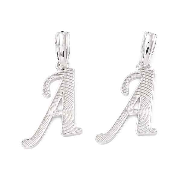 PandaHall Rack Plating Eco-Friendly Brass Letter Pendants, Real Platinum Long-Lasting Plated, Cadmium Free & Lead Free, Letter.A...
PandaHall Rack Plating Eco-Friendly Brass Letter Pendants, Real Platinum Long-Lasting Plated, Cadmium Free & Lead Free, Letter.A...