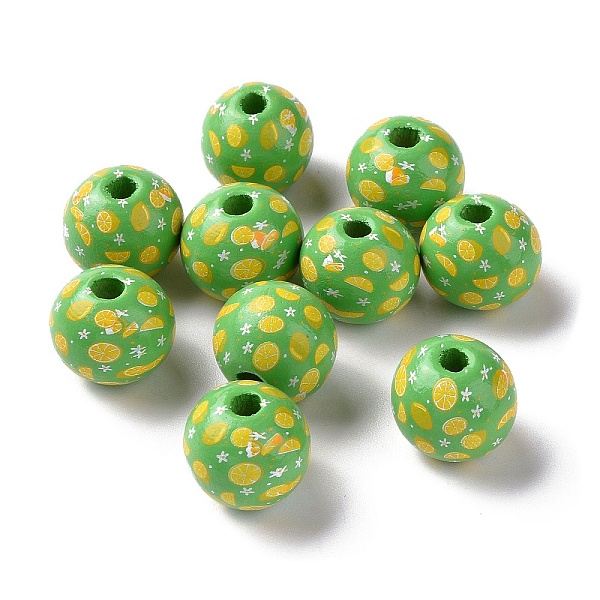 PandaHall Schima Wood European Beads, Large Hole Beads, Round, Lemon Pattern, 15~16mm, Hole: 4mm Wood Lemon
PandaHall Schima Wood European Beads, Large Hole Beads, Round, Lemon Pattern, 15~16mm, Hole: 4mm Wood Lemon