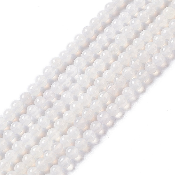 PandaHall Natural White Agate Beads Strands, Grade A, Round, 2.5~3mm, Hole: 0.7mm, about 131pcs/strand, 15.75 inch(40cm) Natural Agate Round
PandaHall Natural White Agate Beads Strands, Grade A, Round, 2.5~3mm, Hole: 0.7mm, about 131pcs/strand, 15.75 inch(40cm) Natural Agate Round