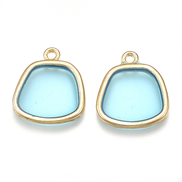 PandaHall Epoxy Resin Pendants, with Alloy Findings, Trapezoid, Light Gold, Sky Blue, 20x17x1.5mm, Hole: 1.8mm Alloy+Epoxy Resin Trapezoid...
PandaHall Epoxy Resin Pendants, with Alloy Findings, Trapezoid, Light Gold, Sky Blue, 20x17x1.5mm, Hole: 1.8mm Alloy+Epoxy Resin Trapezoid...