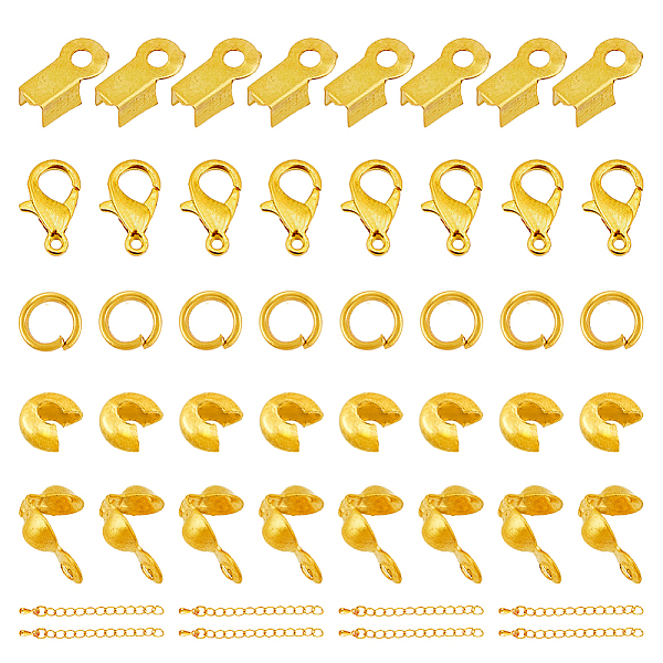 PandaHall DICOSMETIC 1 Sets Jewelry Making Sets Alloy Lobster Claw Clasp Open Jump Ring Crimp Beads Covers Brass Chain Extender Golden Bead...
PandaHall DICOSMETIC 1 Sets Jewelry Making Sets Alloy Lobster Claw Clasp Open Jump Ring Crimp Beads Covers Brass Chain Extender Golden Bead...