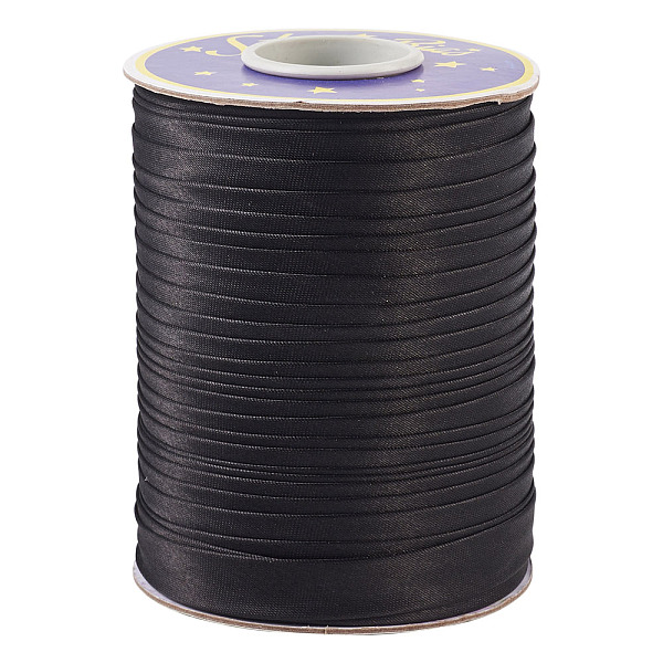 PandaHall Single Face Polyester Satin Ribbon, Black, 5/8 inch(14~15mm), about 80m/roll Polyester None Black
PandaHall Single Face Polyester Satin Ribbon, Black, 5/8 inch(14~15mm), about 80m/roll Polyester None Black