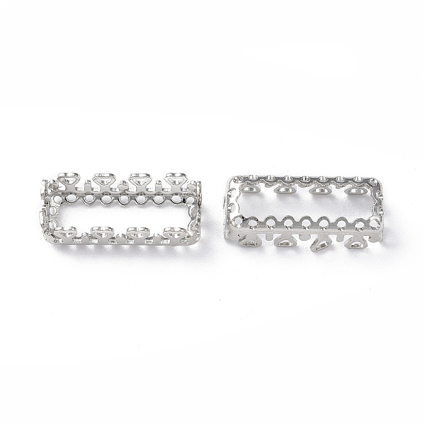 PandaHall Brass Sew on Prong Settings, Filigree Open Back Claw Settings for Pointed Back Rhinestone, Rectangle, Platinum, Tray: 5x16mm...
PandaHall Brass Sew on Prong Settings, Filigree Open Back Claw Settings for Pointed Back Rhinestone, Rectangle, Platinum, Tray: 5x16mm...