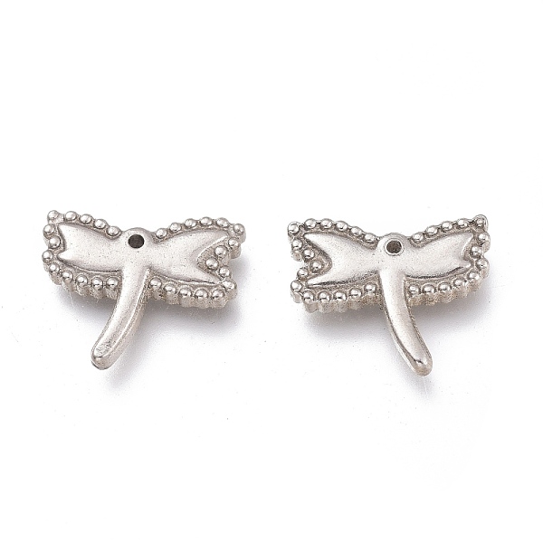 PandaHall 304 Stainless Steel Pendants, Dragonfly, Stainless Steel Color, 10x12.5x2mm, Hole: 0.8mm 304 Stainless Steel Dragonfly
PandaHall 304 Stainless Steel Pendants, Dragonfly, Stainless Steel Color, 10x12.5x2mm, Hole: 0.8mm 304 Stainless Steel Dragonfly