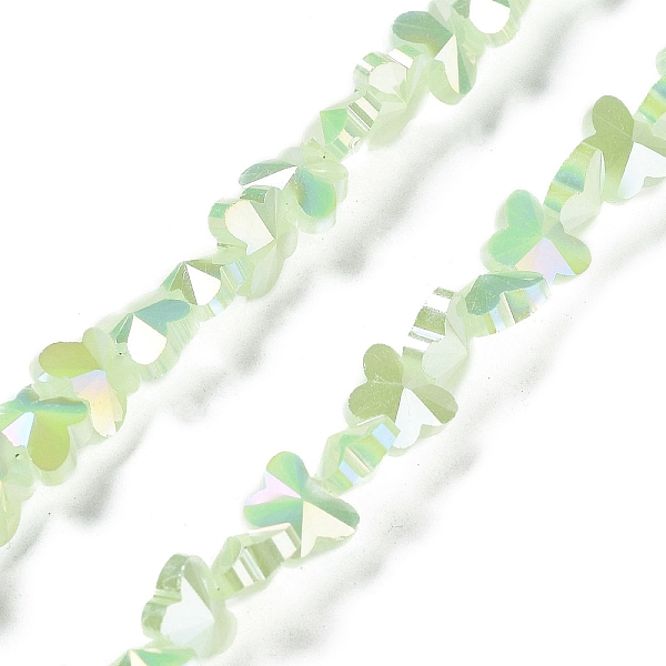 PandaHall Electroplate Butterfly Glass Beads Strands, AB Color Plated, Light Green, 8x10x5.5mm, Hole: 1.2mm, about 100pcs/strand, 29.13''...
PandaHall Electroplate Butterfly Glass Beads Strands, AB Color Plated, Light Green, 8x10x5.5mm, Hole: 1.2mm, about 100pcs/strand, 29.13''...