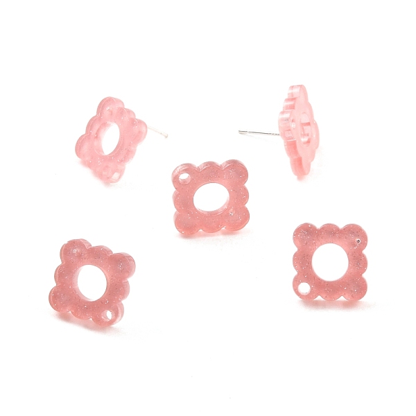 PandaHall Acrylic Stud Earring Finding, Flower with Gold Foil, Pink, 15x15.5x2mm, Hole: 1.6mm, Pin: 0.7mm Acrylic Flower Pink
PandaHall Acrylic Stud Earring Finding, Flower with Gold Foil, Pink, 15x15.5x2mm, Hole: 1.6mm, Pin: 0.7mm Acrylic Flower Pink