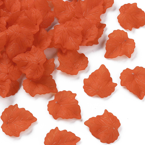 PandaHall Autumn Theme Transparent Frosted Acrylic Pendants, Maple Leaf, Orange Red, 24x22.5x3mm, Hole: 1mm, about 962pcs/500g Acrylic Leaf...
PandaHall Autumn Theme Transparent Frosted Acrylic Pendants, Maple Leaf, Orange Red, 24x22.5x3mm, Hole: 1mm, about 962pcs/500g Acrylic Leaf...