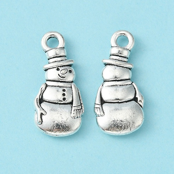 PandaHall Tibetan Style Alloy Pendants, Christmas Snowman, Lead Free & Cadmium Free, Antique Silver, 23x10.5x3mm, Hole: 2mm Alloy Human
PandaHall Tibetan Style Alloy Pendants, Christmas Snowman, Lead Free & Cadmium Free, Antique Silver, 23x10.5x3mm, Hole: 2mm Alloy Human