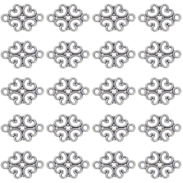 PandaHall SUNNYCLUE 100Pcs Tibetan Style Connector Charms, Lead Free and Cadmium Free, Flower Links, Antique Silver, 18x13x1mm, Hole: 2mm...
PandaHall SUNNYCLUE 100Pcs Tibetan Style Connector Charms, Lead Free and Cadmium Free, Flower Links, Antique Silver, 18x13x1mm, Hole: 2mm...