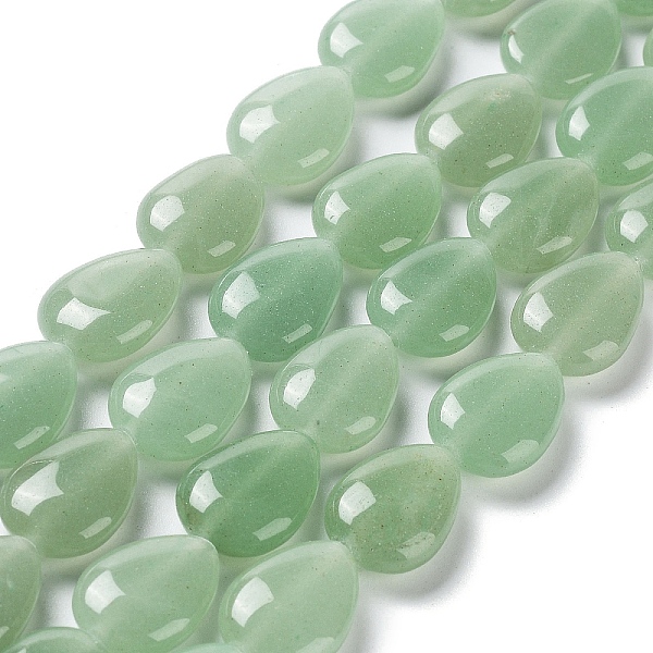 PandaHall Natural Green Aventurine Beads Strands, Teardrop, 17.5~18x13x6mm, Hole: 1.2mm, about 22pcs/strand, 15.24 inch(38.7cm) Green...
PandaHall Natural Green Aventurine Beads Strands, Teardrop, 17.5~18x13x6mm, Hole: 1.2mm, about 22pcs/strand, 15.24 inch(38.7cm) Green...