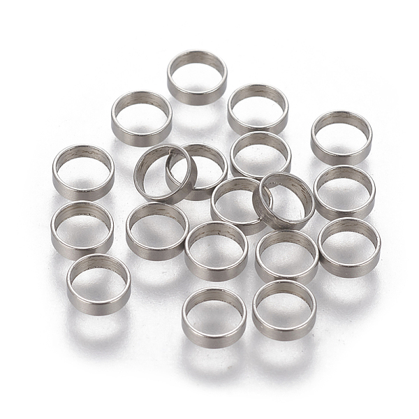 PandaHall 201 Stainless Steel Spacer Beads, Flat Round, Stainless Steel Color, 6x1.8mm, Hole: 5mm 201 Stainless Steel Flat Round
PandaHall 201 Stainless Steel Spacer Beads, Flat Round, Stainless Steel Color, 6x1.8mm, Hole: 5mm 201 Stainless Steel Flat Round