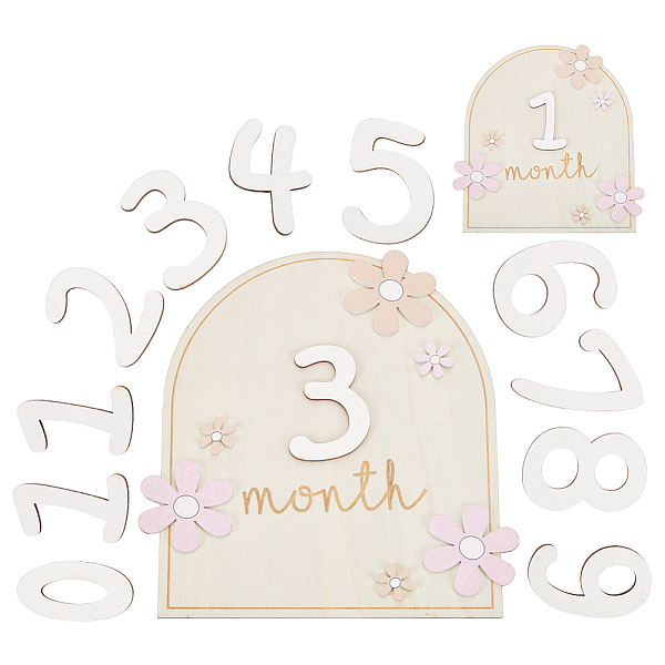 PandaHall FINGERINSPIRE 2 Set Flower Baby Monthly Milestone Card 6.3x6.3 Set of Baby Months Announcement Sign with 11 Interchangeable Number..., Orange
PandaHall FINGERINSPIRE 2 Set Flower Baby Monthly Milestone Card 6.3x6.3 Set of Baby Months Announcement Sign with 11 Interchangeable Number..., Orange