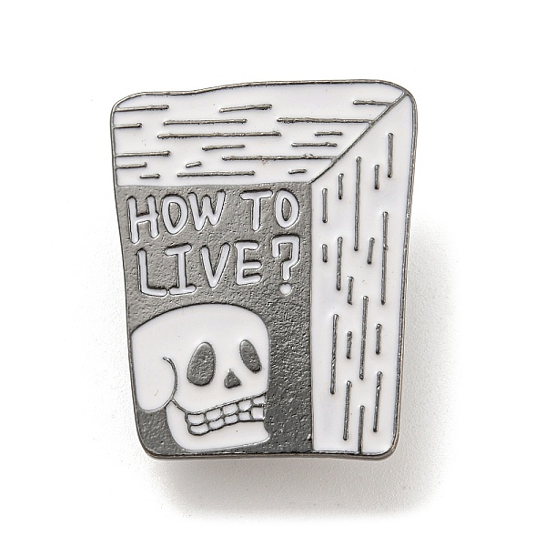 PandaHall Halloween Enamel Pins, Gunmetal Alloy Badge for Women, Skull, 30x24x1.5mm Alloy+Enamel Skull Gray
PandaHall Halloween Enamel Pins, Gunmetal Alloy Badge for Women, Skull, 30x24x1.5mm Alloy+Enamel Skull Gray