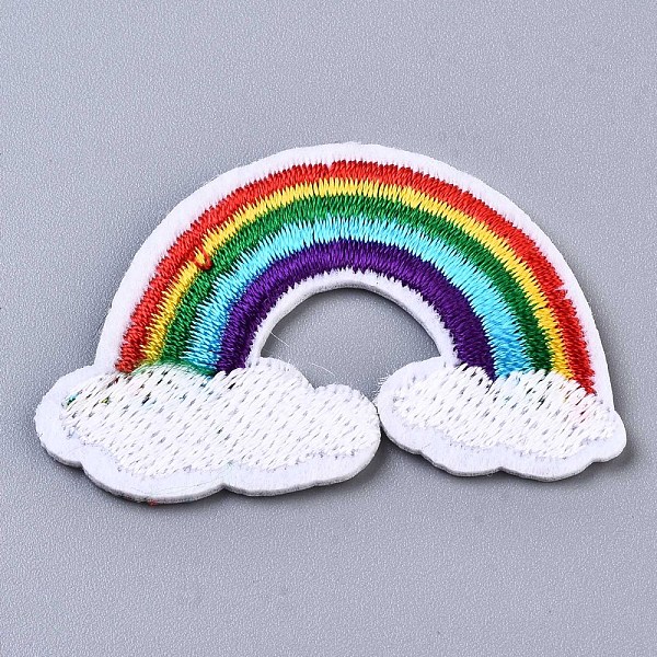 PandaHall Rainbow Appliques, Computerized Embroidery Cloth Iron on/Sew on Patches, Costume Accessories, Colorful, 30.5x46x1.5mm Cloth...
PandaHall Rainbow Appliques, Computerized Embroidery Cloth Iron on/Sew on Patches, Costume Accessories, Colorful, 30.5x46x1.5mm Cloth...