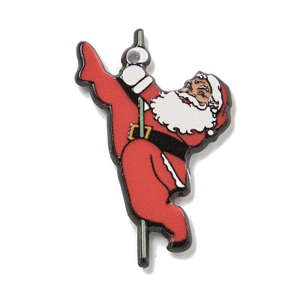 PandaHall Christmas Acrylic Pendants, Santa Claus, Indian Red, 40x26x2.5mm, Hole: 2mm Acrylic Human
PandaHall Christmas Acrylic Pendants, Santa Claus, Indian Red, 40x26x2.5mm, Hole: 2mm Acrylic Human