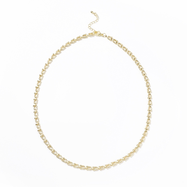 PandaHall Brass Initial Letter U Link Chain Necklace for Women, Light Gold, 18.50 inch(47cm) Brass
PandaHall Brass Initial Letter U Link Chain Necklace for Women, Light Gold, 18.50 inch(47cm) Brass