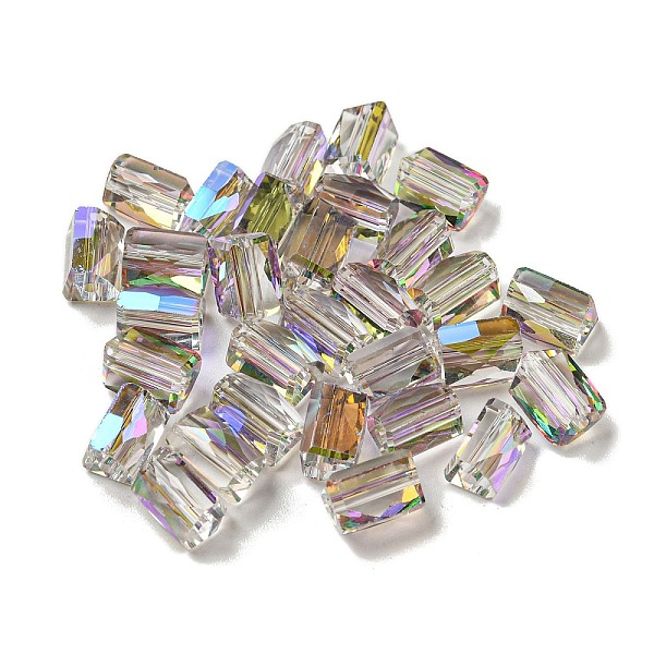 PandaHall Electroplate Glass Beads, Faceted, Triangle, WhiteSmoke, 7.5x5.5x6mm, Hole: 1.2mm, 100pcs/bag Glass Triangle White
PandaHall Electroplate Glass Beads, Faceted, Triangle, WhiteSmoke, 7.5x5.5x6mm, Hole: 1.2mm, 100pcs/bag Glass Triangle White