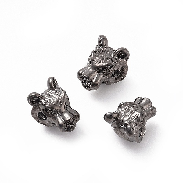 PandaHall Tibetan Style Alloy Beads, Tiger Head, Gunmetal, 11.5x10x9mm, Hole: 2mm Alloy Tiger
PandaHall Tibetan Style Alloy Beads, Tiger Head, Gunmetal, 11.5x10x9mm, Hole: 2mm Alloy Tiger