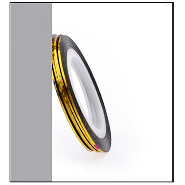 PandaHall Laser Nail Striping Tape Line, Multicolor Rolls Glitter Nail Art Stickers, for Fingernails Toenails Nail Tips Decoration, Gold...
PandaHall Laser Nail Striping Tape Line, Multicolor Rolls Glitter Nail Art Stickers, for Fingernails Toenails Nail Tips Decoration, Gold...