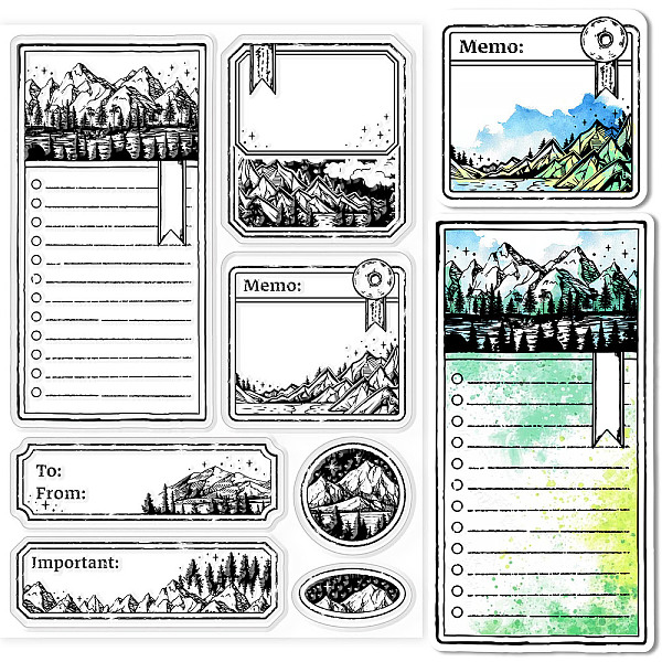 PandaHall GLOBLELAND Notebook Label Background Clear Stamps Notebook Label Clear Rubber Stamps Silicone Clear Stamps for Card Making Rubber...
PandaHall GLOBLELAND Notebook Label Background Clear Stamps Notebook Label Clear Rubber Stamps Silicone Clear Stamps for Card Making Rubber...