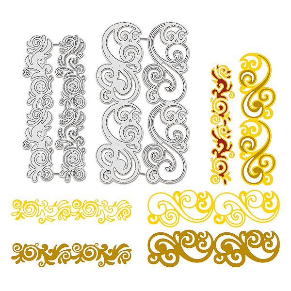 PandaHall BENECREAT 2PCS Swirl Plant Metal Cutting Dies Stencils, Vintage Flower Metal Die Cuts Stencil Template for Scrapbook Embossing...
PandaHall BENECREAT 2PCS Swirl Plant Metal Cutting Dies Stencils, Vintage Flower Metal Die Cuts Stencil Template for Scrapbook Embossing...