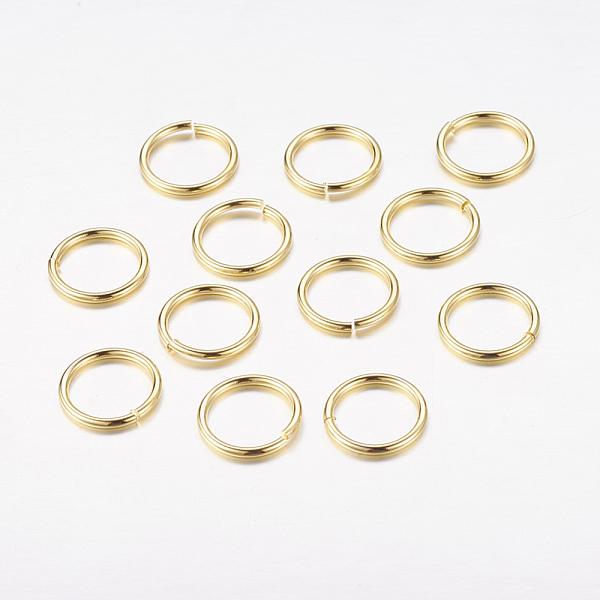 PandaHall Open Jump Rings Brass Jump Rings, Cadmium Free & Lead Free, Golden, 10x1mm, 18 Gauge, Inner Diameter: 8mm, about 2600pcs/500g...
PandaHall Open Jump Rings Brass Jump Rings, Cadmium Free & Lead Free, Golden, 10x1mm, 18 Gauge, Inner Diameter: 8mm, about 2600pcs/500g...