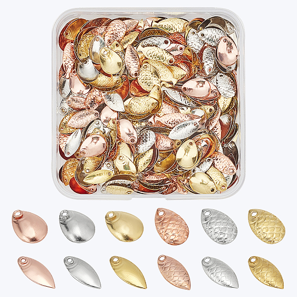 PandaHall SUPERFINDINGS 300 Pcs 5 Styles 3 Metal Color Brass Deep Cup Fishing Lures, Fishing Attractor Spinner Blades, for Hard Lures Worm...
PandaHall SUPERFINDINGS 300 Pcs 5 Styles 3 Metal Color Brass Deep Cup Fishing Lures, Fishing Attractor Spinner Blades, for Hard Lures Worm...